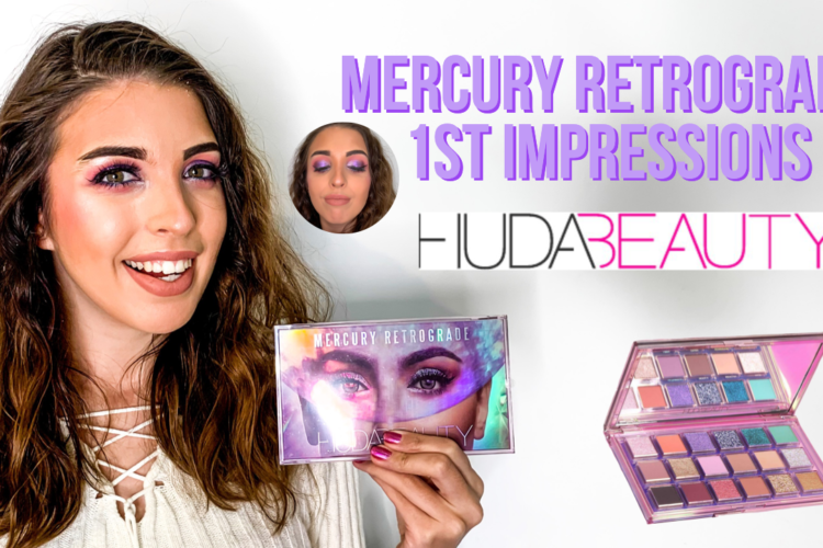 First impressions of Huda Beauty Mercury Retrograde Palette